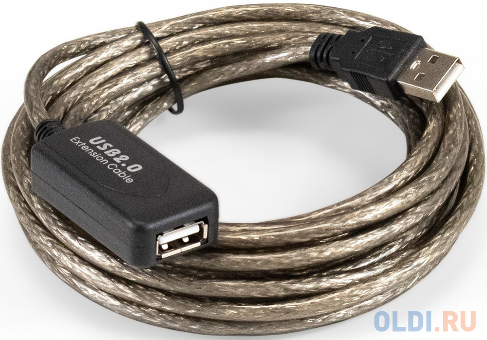 Удлинитель активный USB2.0-repeater ExeGate EX-UAE-AMAF-5.0 (Am/Af, 5м)