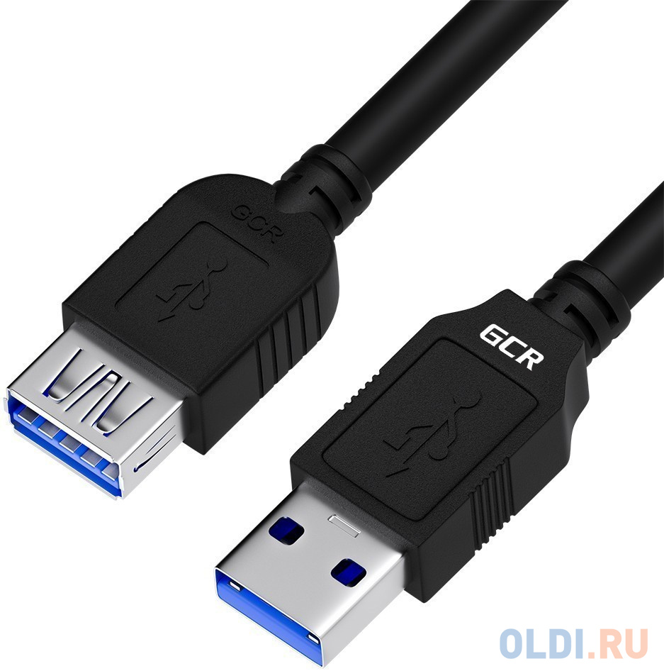 

GCR Удлинитель 3.0m USB 3.0, AM/AF крепление под винт, черный, GCR-54570