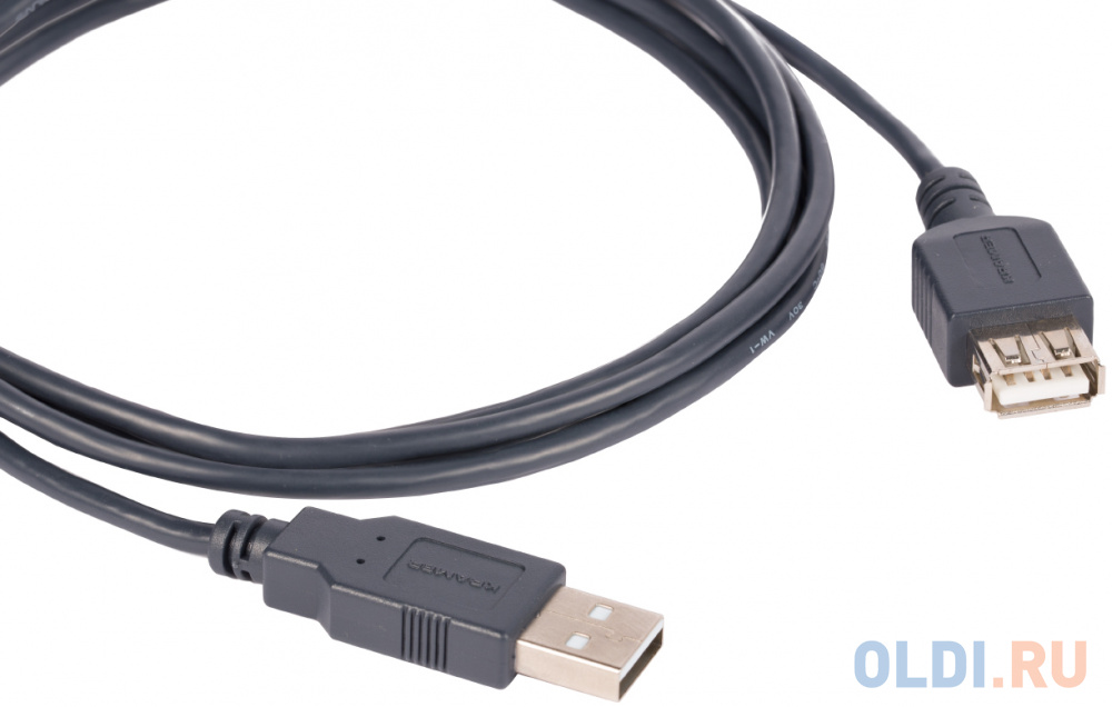 

Кабель USB-A 2.0 вилка-розетка, 3 м
