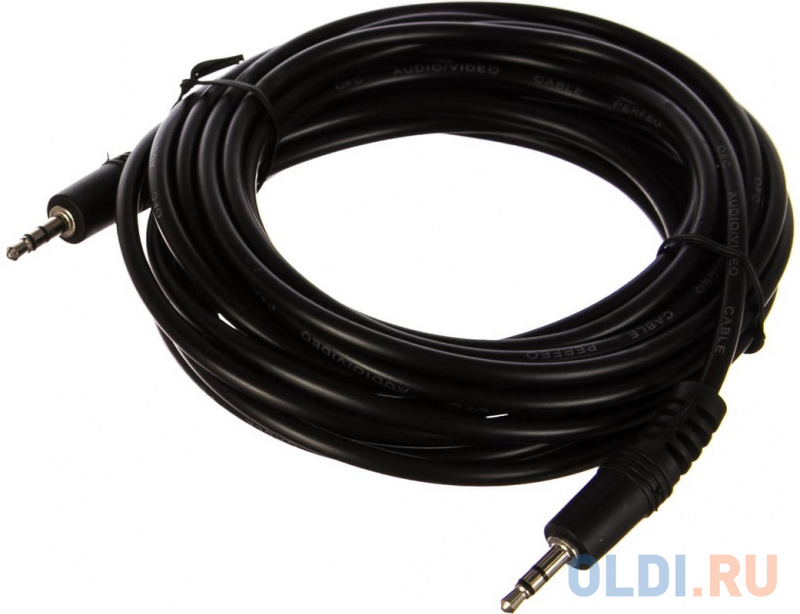 

Кабель соединительный 5м Perfeo J2105 3.5 Jack (M) - 3.5 Jack (M)