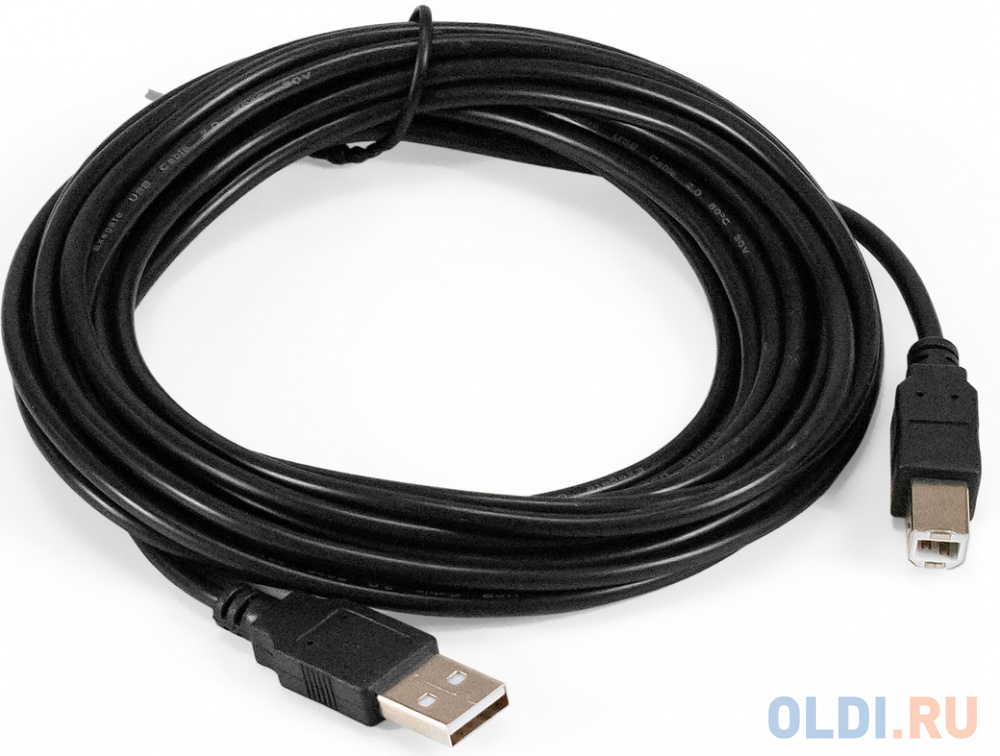 Кабель USB 2.0 ExeGate EX-CC-USB2-AMBM-5.0 (Am/Bm, 5м)