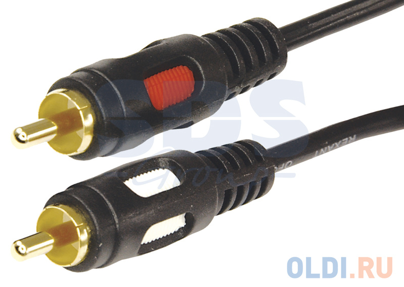 

Шнур 2RCA Plug - 2RCA Plug 3М (GOLD) REXANT