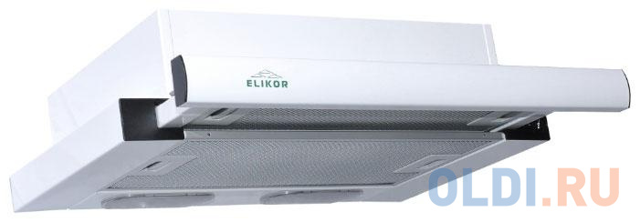 Вытяжка встраиваемая Elikor Интегра 60П-400-В2Л белый