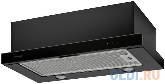 

Вытяжка встраиваемая Weissgauff Tel 06 Soft Touch BL черный