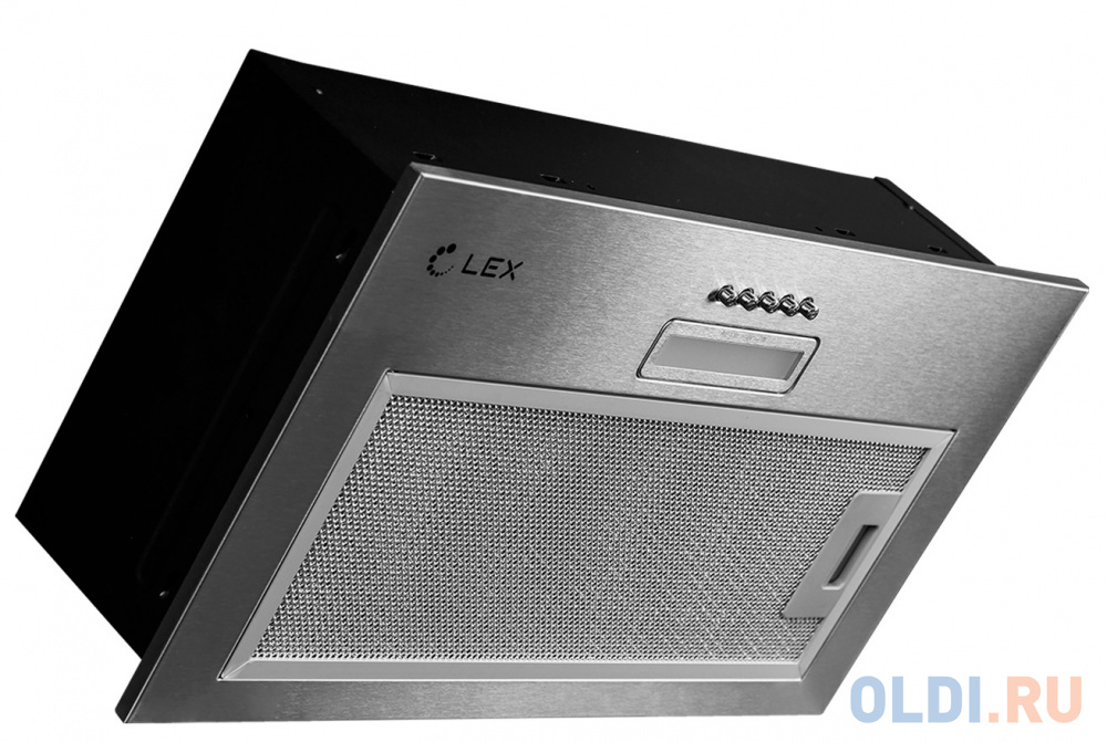 Вытяжка встраиваемая LEX GS Bloc LIGHT 600 INOX нержавеющая сталь CHTI000328 Вид№4