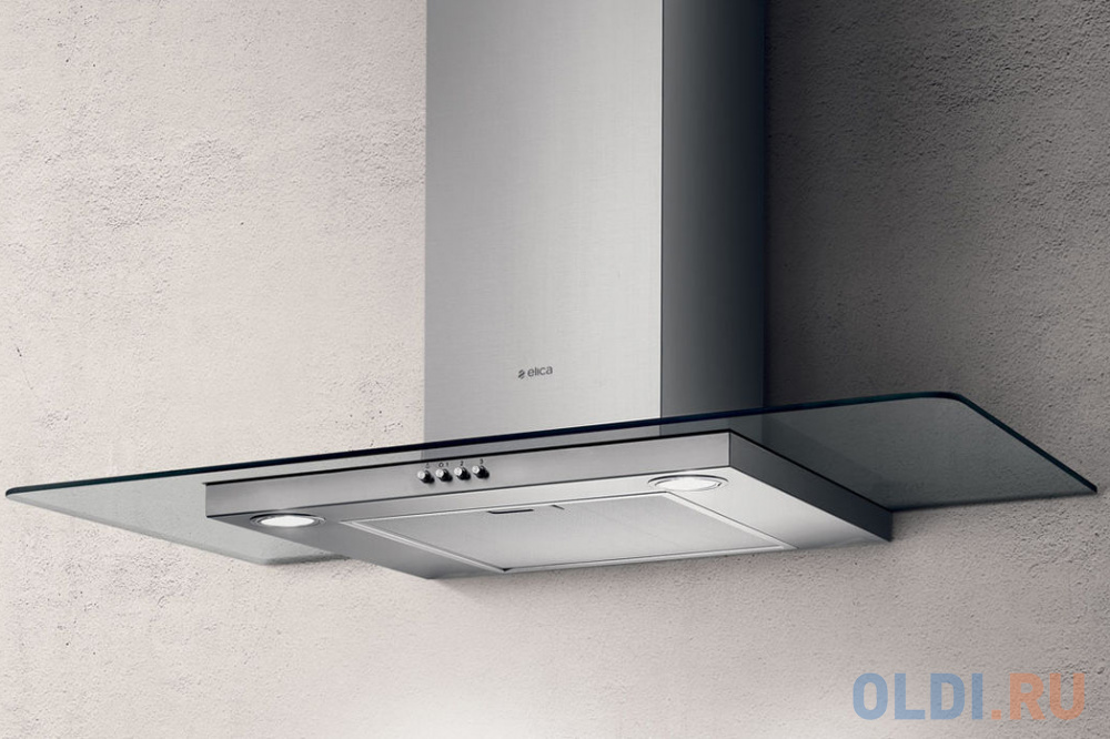 

Вытяжка каминная Elica FLAT GLASS IX/A/60 серебристый