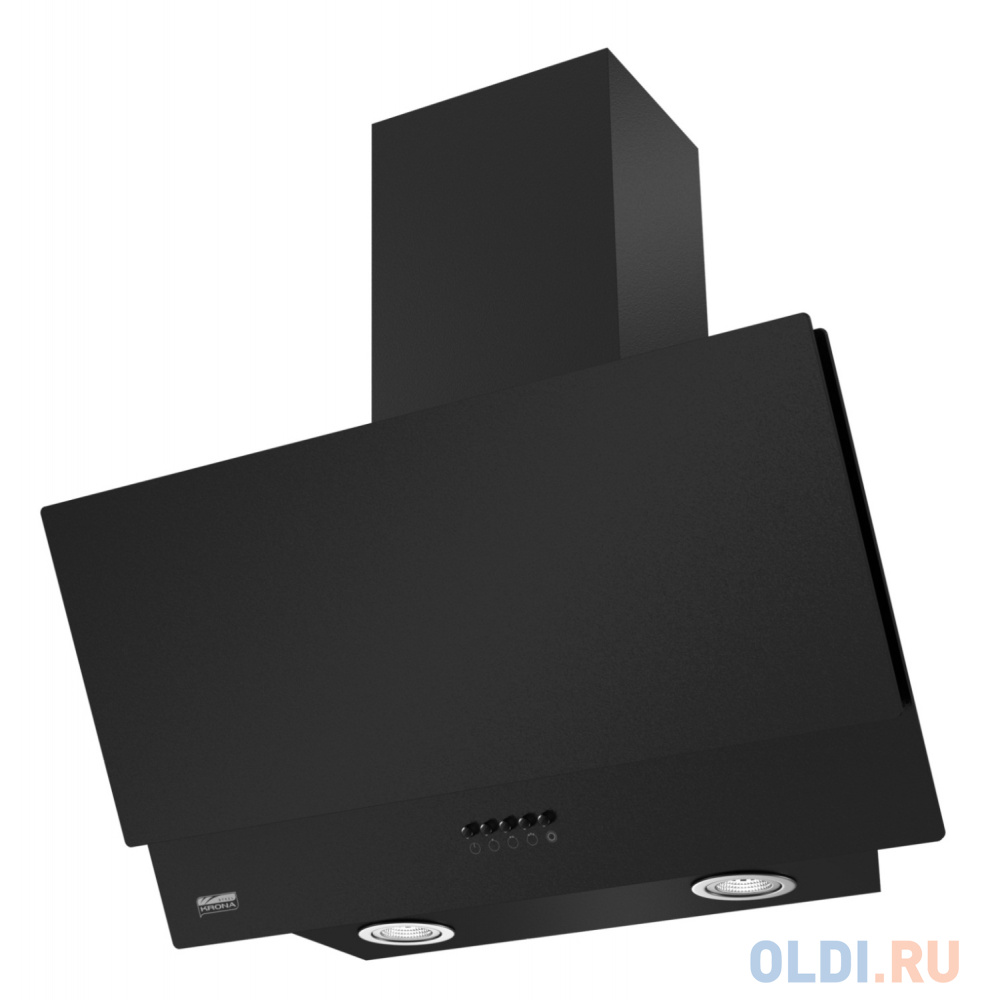 

Вытяжка каминная Krona Olly 600 PB черный 21454