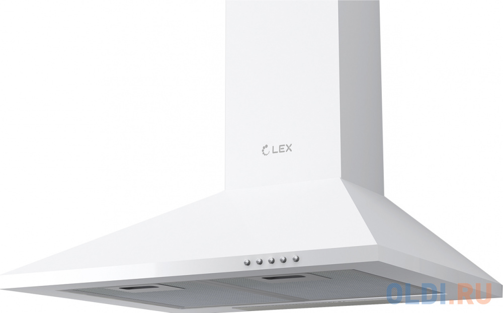 

Вытяжка LEX BASIC 500 WHITE 540м3/час ширина 50см белый