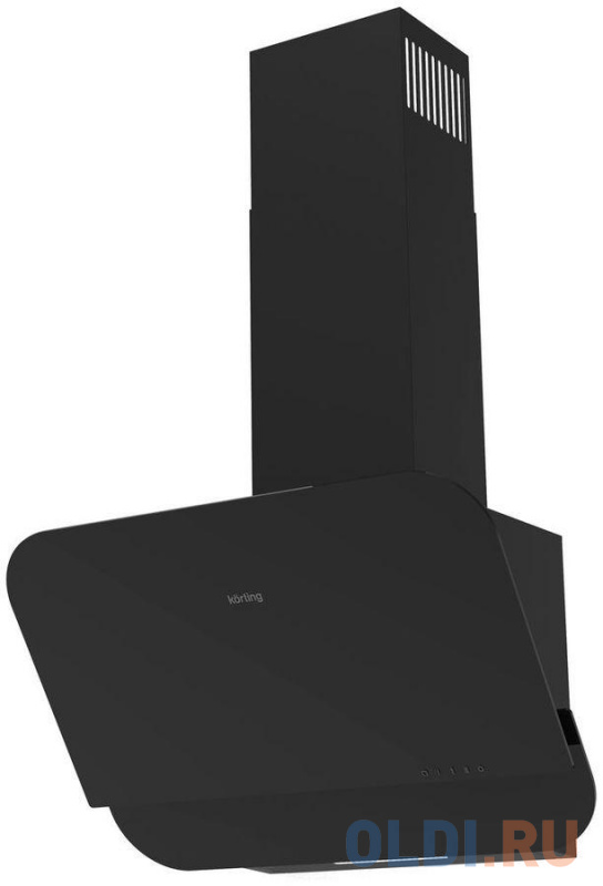 

Вытяжка наклонная Korting KHC 66135 GN черный