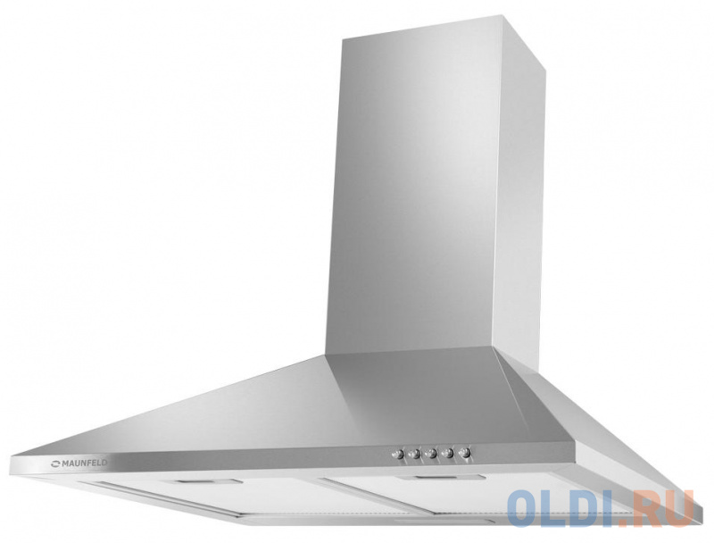 

ВЫТЯЖКА MAUNFELD CORK 50 Inox/ Тип:купольная, 50см, кнопочное управление, 620м3, площадь кухни до 20м2, 3 скорости, светодиодное освещение, в опции: