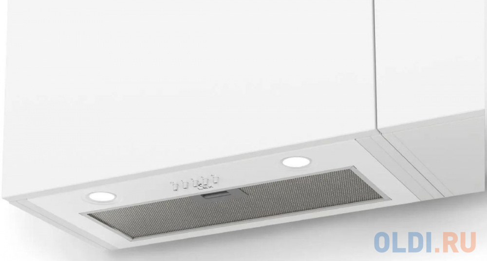 

Вытяжка встраиваемая Lex Ghost 600 белый управление: кнопочное (1 мотор)