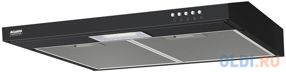 Вытяжка козырьковая Shindo Jessica slim 500 black PB черный - 22840
