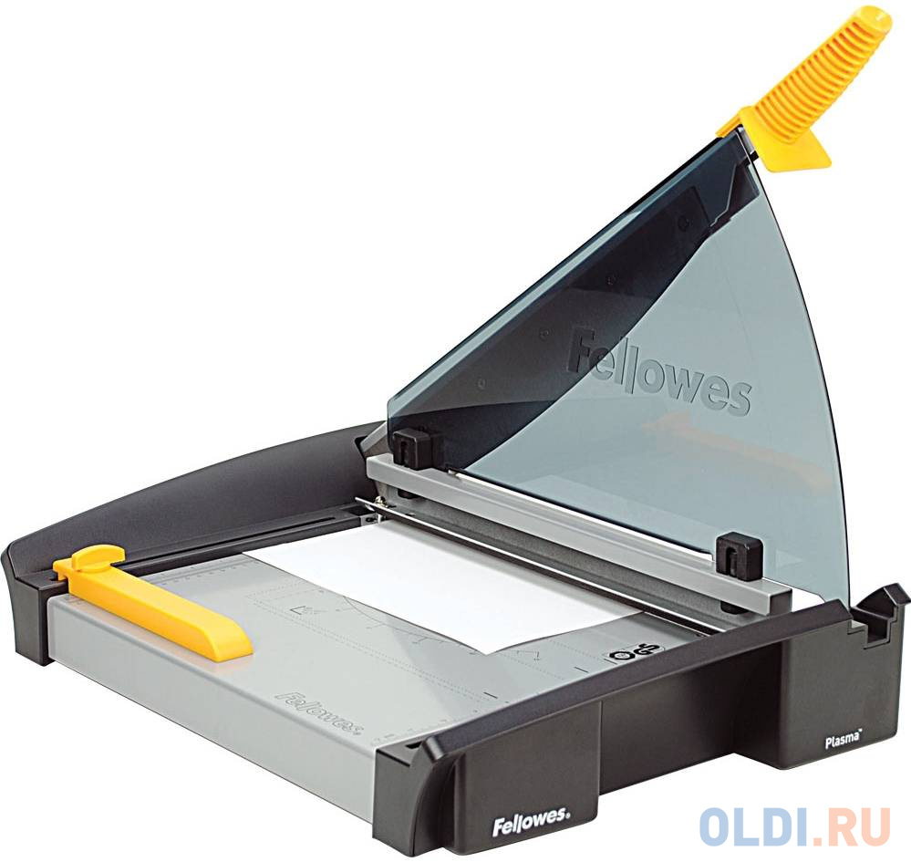 

Резак сабельный Fellowes®, Plasma A3, 40 листов, длина резки 455 мм, SafeCut™Guard