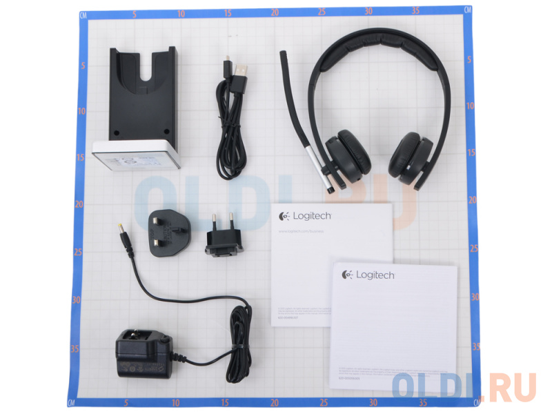 (981-000517) Гарнитура Logitech Wireless Headset H820e DUAL Вид№4