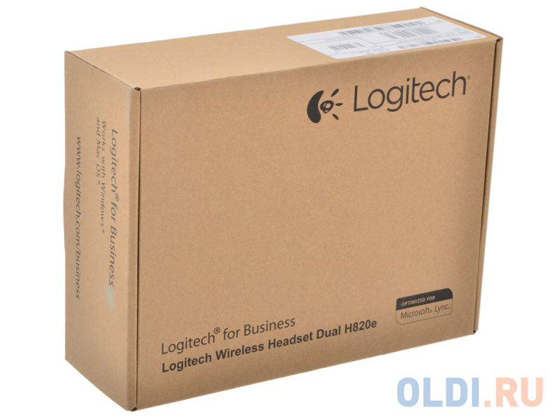 (981-000517) Гарнитура Logitech Wireless Headset H820e DUAL Вид№5