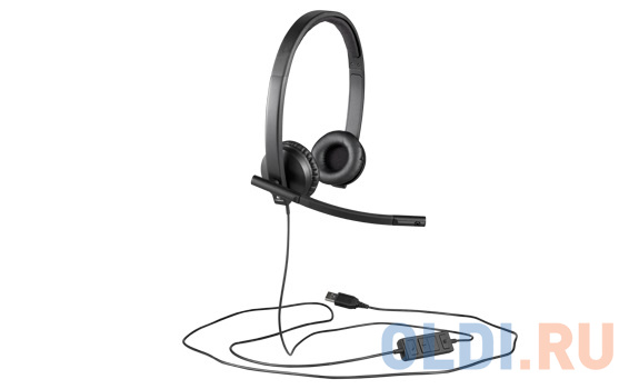 (981-000575) Гарнитура Logitech Headset H570e STEREO USB Вид№5