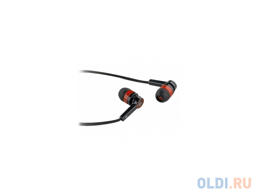 Гарнитура Defender Pulse-420 Black/red 4-пин 3,5 мм jack, кабель-1,2м Вид№2