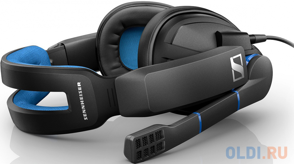 Гарнитура Sennheiser GSP 300 черный (игровая,mini jack 3.5 mm,2,5м) Гарнитура Sennheiser GSP 300 черный (игровая,mini jack 3.5 mm,2,5м) фото