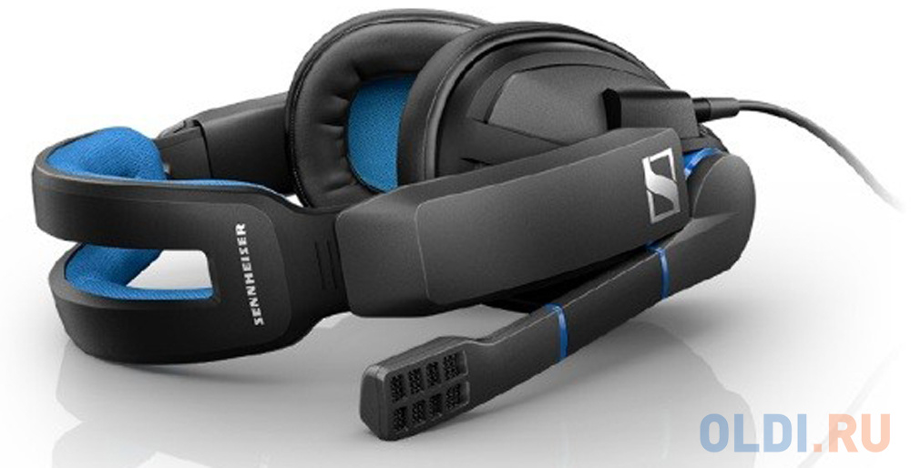 Гарнитура Sennheiser GSP 300 черный (игровая,mini jack 3.5 mm,2,5м) Гарнитура Sennheiser GSP 300 черный (игровая,mini jack 3.5 mm,2,5м) фото