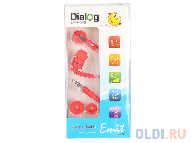 

Наушники Dialog EP-F15 Red