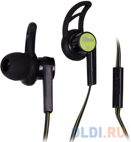 

Гарнитура Ritmix RH-126M черный зеленый
