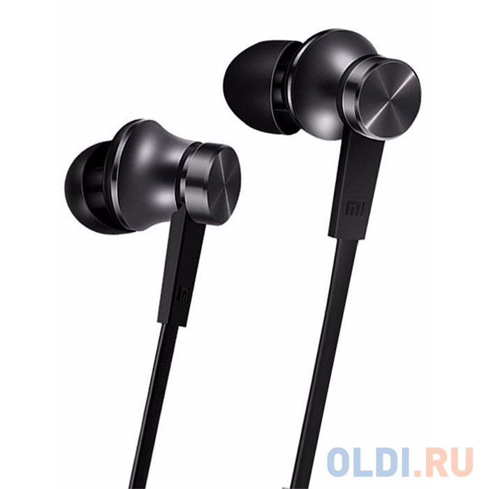 Наушники с микрофоном Xiaomi Mi In-Ear Headphones Basic Black ( HSEJ03JY)