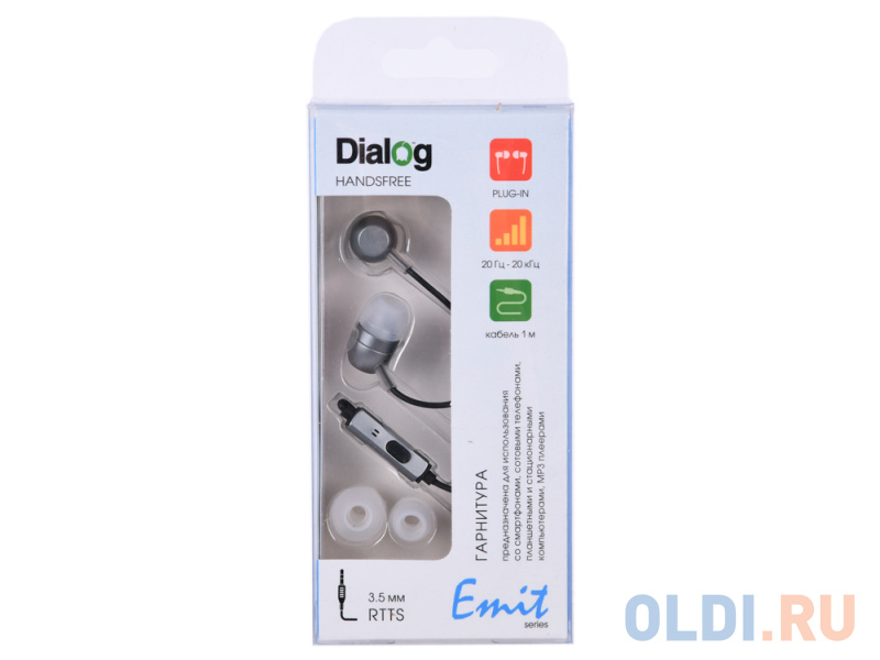 Гарнитура Dialog ES-F57 grey фото