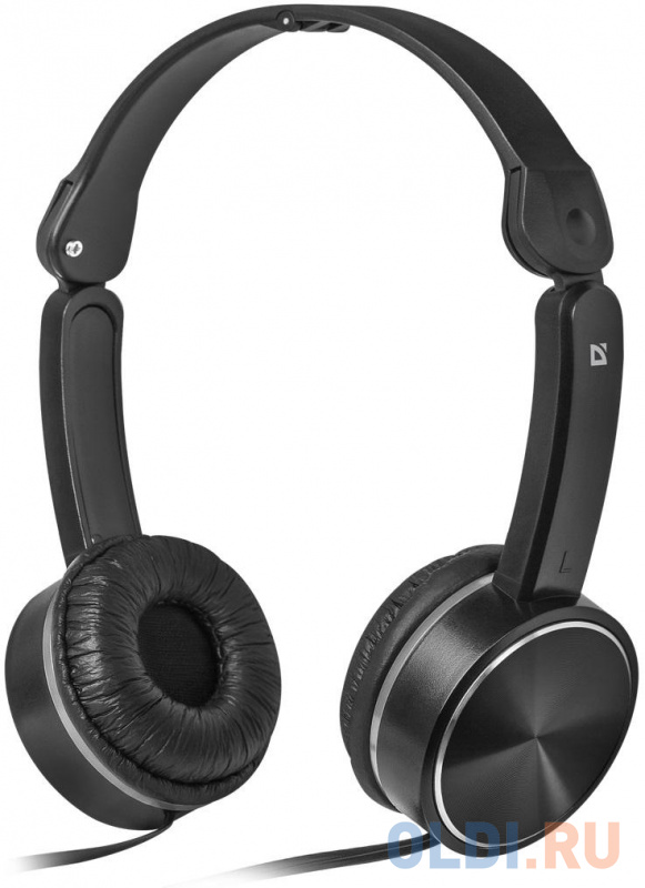 

Гарнитура Defender Accord-145 черный, кабель 1,25 м
