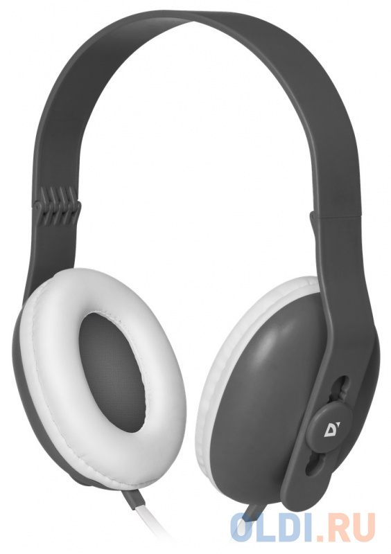 

Гарнитура Defender Fancy 440 серый, кабель 1,2 м