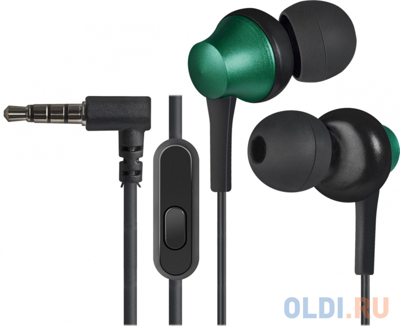 

Гарнитура Defender Pulse-470 черный+зеленый, вставки