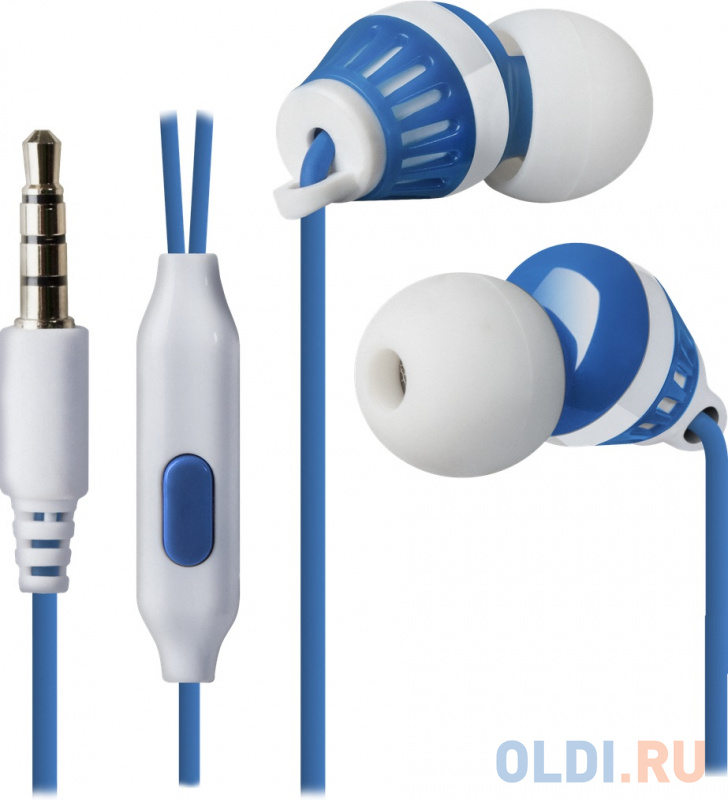 

Гарнитура Defender Pulse-460 синий+белый, вставки