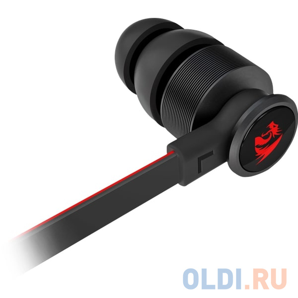 

Гарнитура Redragon Thunder Pro черный+красный, (для смартфонов,кабель 1,2 м
