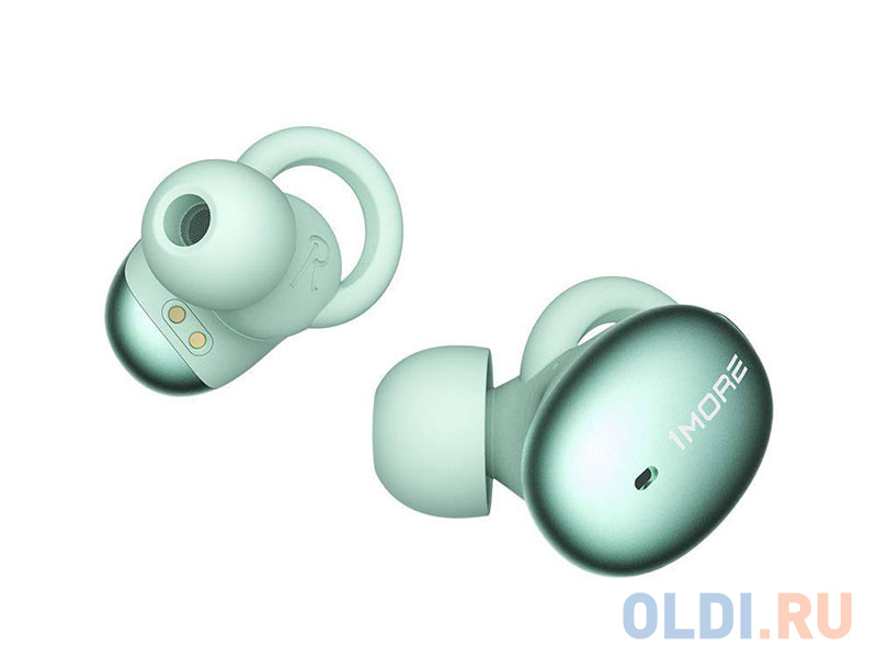 Наушники TWS 1MORE E1026BT-I-Green вставные (затычки) с микрофоном,20 - 20000 Гц,98 дБ,16 Ом,BT 4.2,A2DP, AVRCP, Hands free, Headset фото