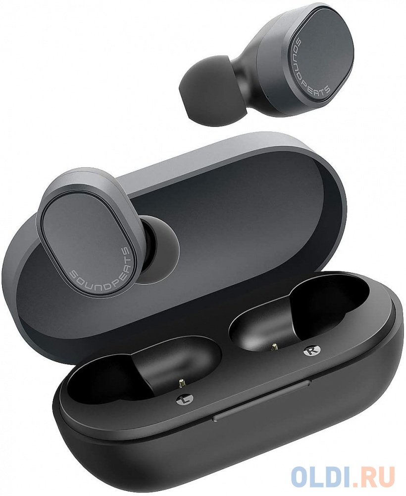 

Наушники SoundPEATS TWS TrueDot Bluetooth 5.0, 310мАч,d7.2мм, IPX5,черный