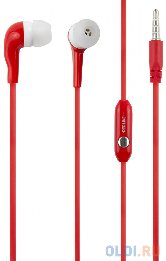 Гарнитура Red Line Stereo Headset E01 красный УТ000012587