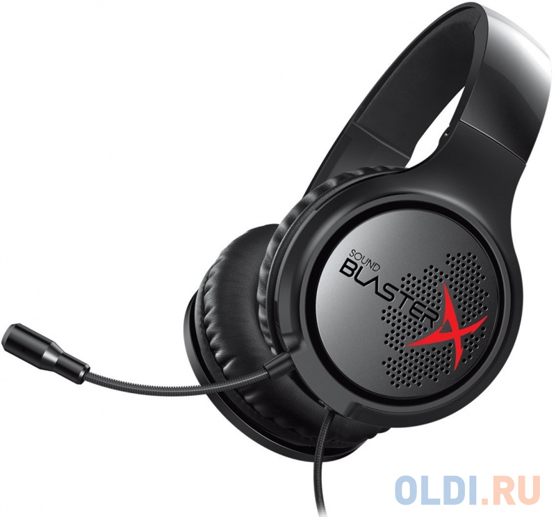 

Гарнитура Creative Sound BlasterX H3 черный 70GH034000000