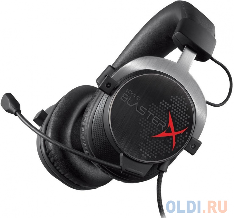 

Гарнитура Creative Sound BlasterX H5 серебристо-черный