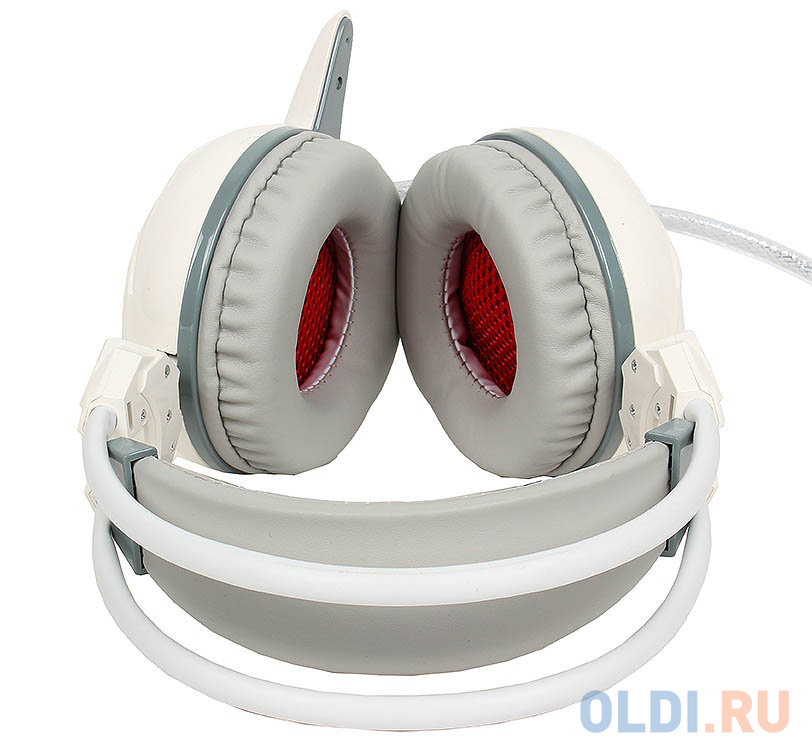 Гарнитура  A4Tech Bloody G300 gray+white (2.2м) фото