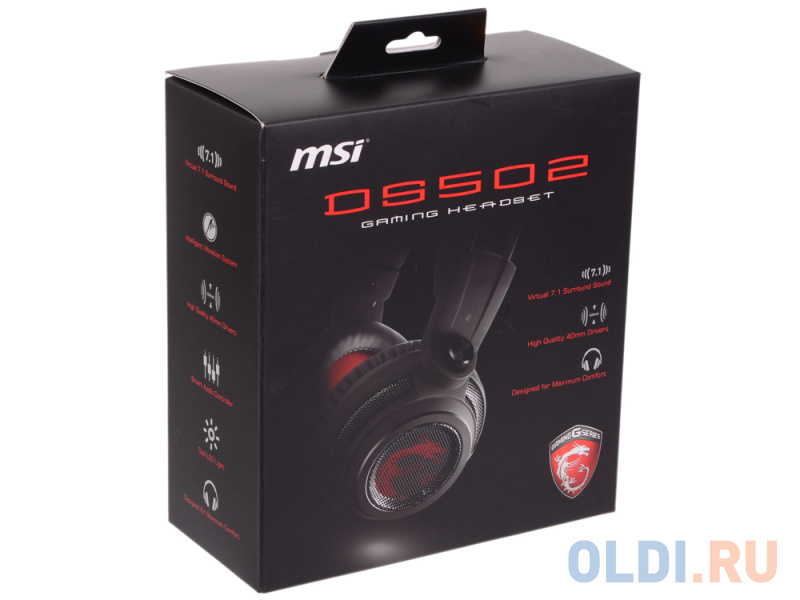 Гарнитура MSI DS502 GAMING Headset фото