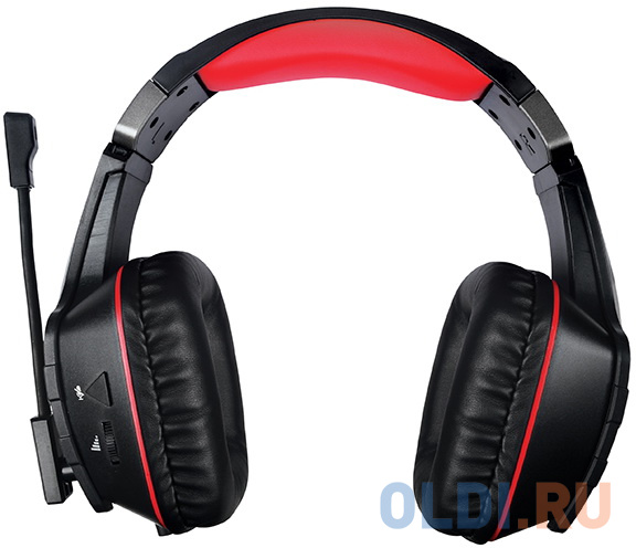 

Qumo Protector GHS 0015, стереогарнитура, подсветка, USB+2*3,5 jacks