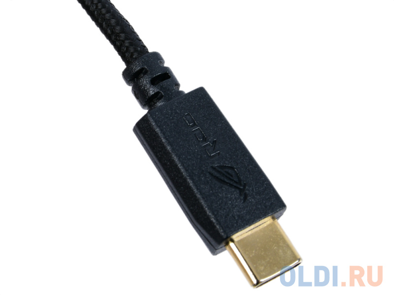 Игровая гарнитура ASUS ROG Delta черные (USB Type-C + A, RGB подсветка, 50 мм неодимовые магниты, 32 Ом, 20 ~ 20000 Гц, микрофон, 90YH00Z1-B2UA00) фото