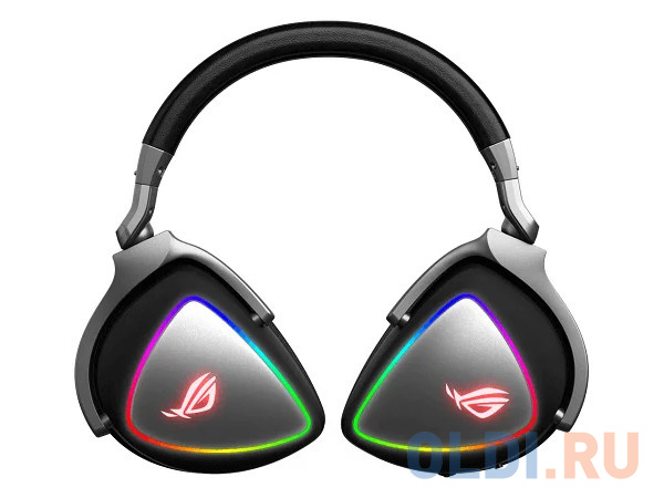Игровая гарнитура ASUS ROG Delta черные (USB Type-C + A, RGB подсветка, 50 мм неодимовые магниты, 32 Ом, 20 ~ 20000 Гц, микрофон, 90YH00Z1-B2UA00) фото