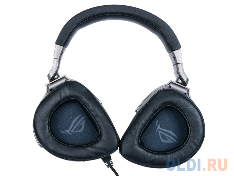 Игровая гарнитура ASUS ROG Delta черные (USB Type-C + A, RGB подсветка, 50 мм неодимовые магниты, 32 Ом, 20 ~ 20000 Гц, микрофон, 90YH00Z1-B2UA00) фото