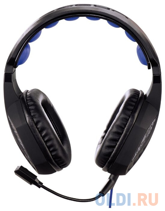 Наушники с микрофоном Hama uRage SoundZ 310 черный/серый 2.5м накладные USB оголовье (00186023) фото