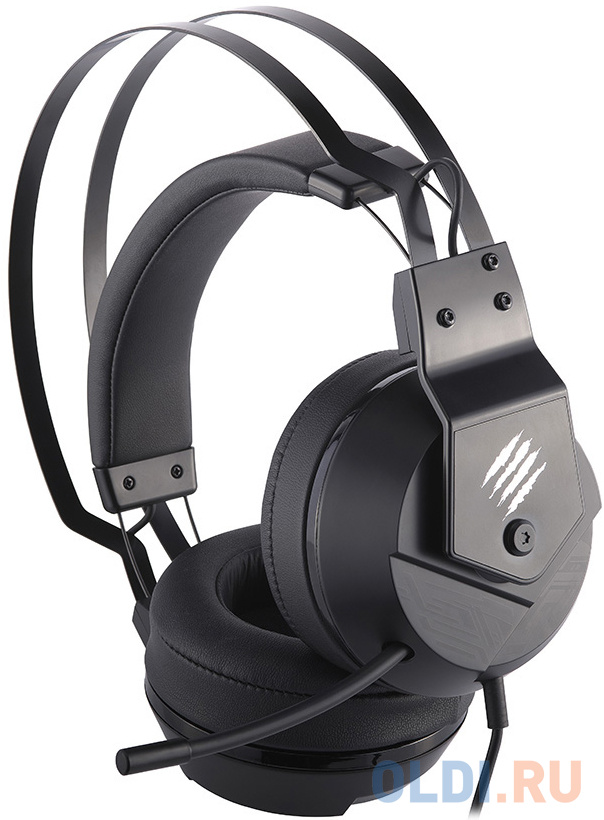 Игровые наушники Mad Catz  F.R.E.Q. 2 черные (USB, 40 мм неодимовые магниты, 32 Ом, 20 ~ 20000 Гц, микрофон) фото