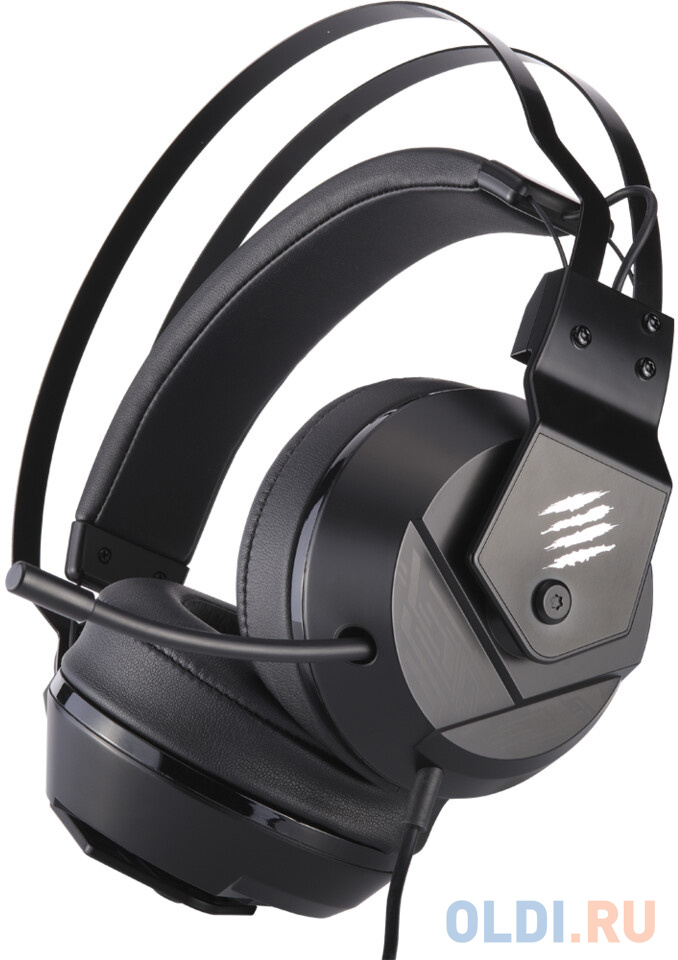 Игровые наушники Mad Catz  F.R.E.Q. 2 черные (USB, 40 мм неодимовые магниты, 32 Ом, 20 ~ 20000 Гц, микрофон) фото