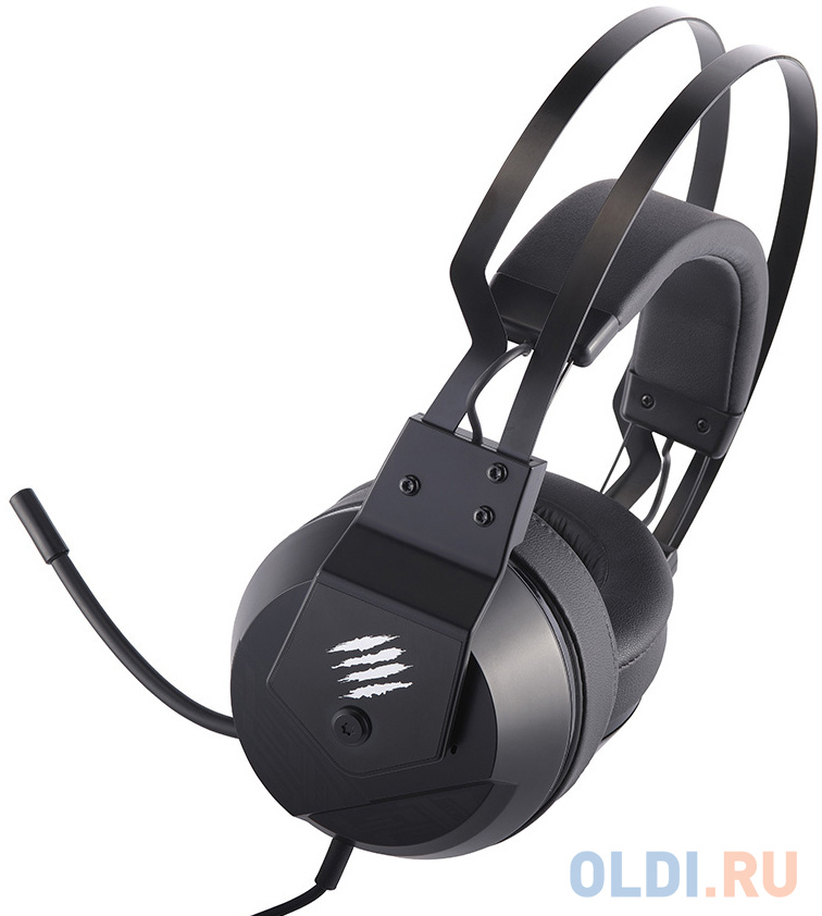 Игровые наушники Mad Catz  F.R.E.Q. 2 черные (USB, 40 мм неодимовые магниты, 32 Ом, 20 ~ 20000 Гц, микрофон) фото