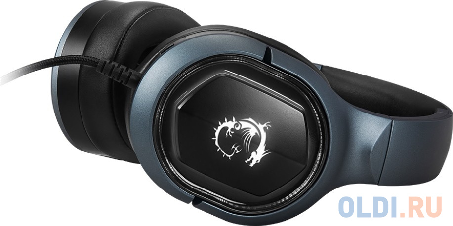 Наушники с микрофоном MSI Immerse GH50 черный 2.2м накладные USB оголовье (S37-0400020-SV1) фото