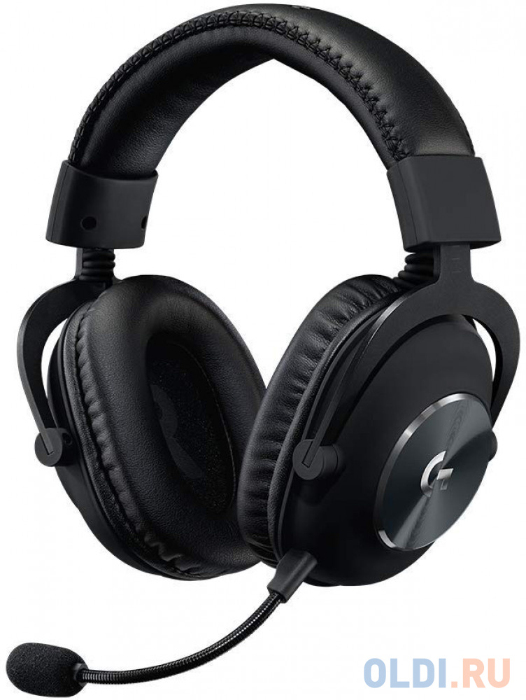 Игровая гарнитура проводная Logitech G PRO X Gaming Headset черный 981-000818
