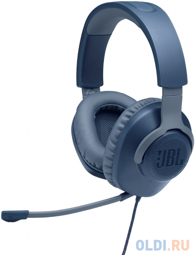 

Игровая гарнитура проводная JBL Quantum 100 синий